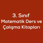 3. sınıf matematik ders ve çalışma kitapları